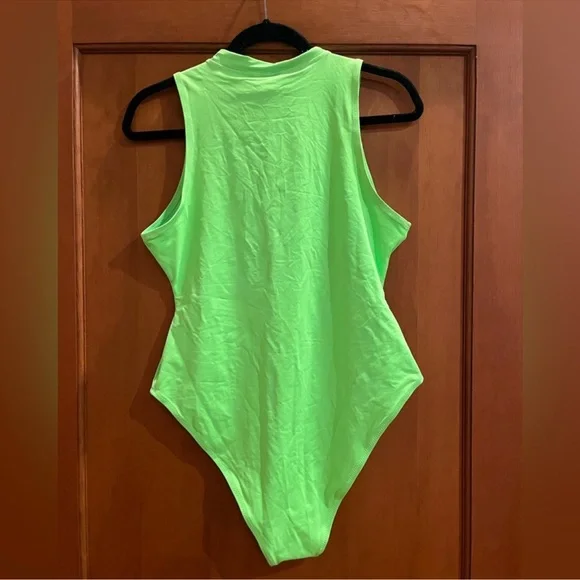 SKIMS Neon Green One Piece Swimsuit - Picture 7 of 14